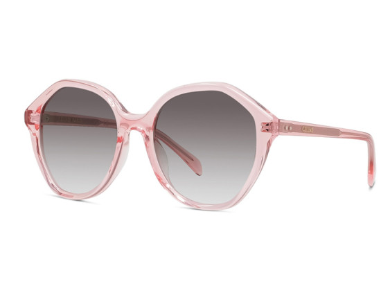 Celine CL40201U 72B Transparent Pink/Grey Gradient