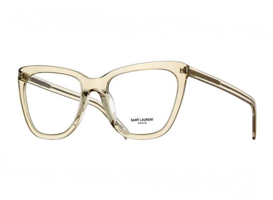 Saint Laurent SL548 SLIM OPT 004 Transparent Beige 55mm