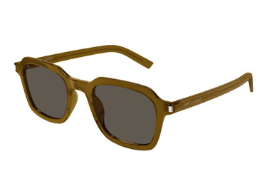 Saint Laurent SL715 SLIM 005 Transparent Brown/Light Brown