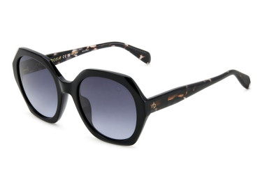 Rag & Bone RNB1078/S 0807 9O Shiny Black/Grey Gradient