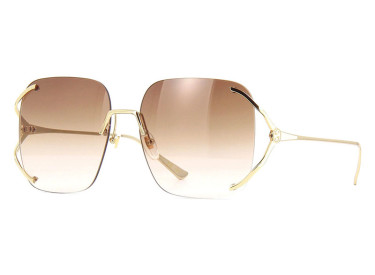 Gucci GG0646S 002 Gold/Brown Gradient