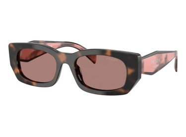 Prada PRB05S 23A60B Mauve Havana/Light Brown