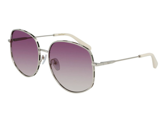 Salvatore Ferragamo SF277S 721 Gold/Ivory / Violet Gradient
