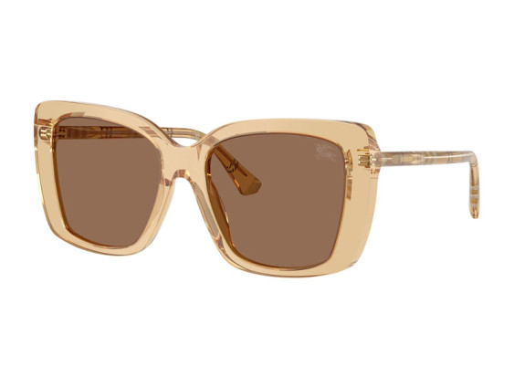 Burberry BE4456 4167/73 Transparent Beige/Dark Brown