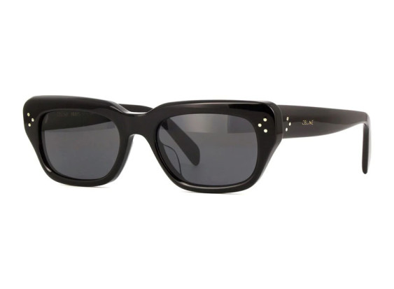 Celine CL40267U 01A Shiny Black/Smoke
