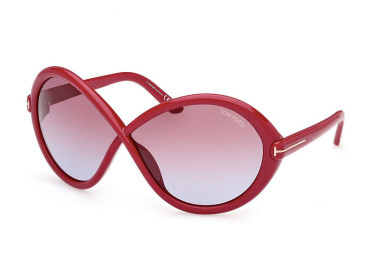 Tom Ford FT1070 75Y Shiny Fuxia/Violet Gradient