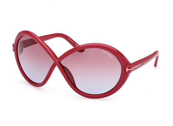 Tom Ford FT1070 75Y Shiny Fuxia/Violet Gradient