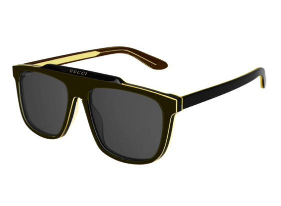 Gucci GG1039S 001 Black/Yellow/Grey