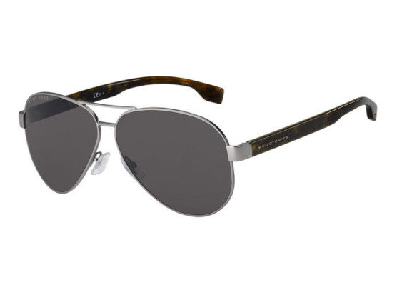 Hugo Boss BOSS 1241/S R81/70 Matte Ruthenium/Brown