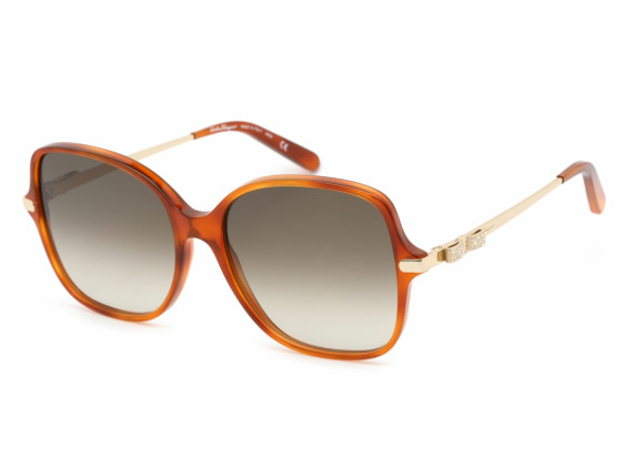 Salvatore Ferragamo SF990SR 214 Tortoise / Grey Gradient