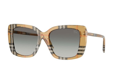 Burberry BE4456 416311 Check Sand/Brown/Dark Grey Gradient