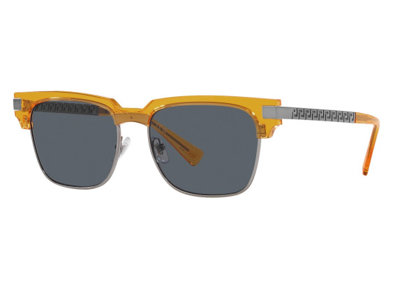 Versace VE4447 541280 Transparent Yellow/Dark Blue