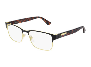 Gucci GG0750O 002 Black/Havana 56mm
