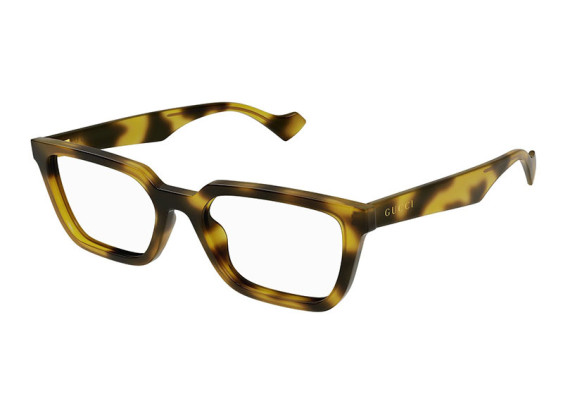 Gucci GG1539O 004 Yellow Spotted Havana 54mm