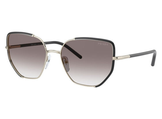 Prada PR50WSAAV0A7 Black/Pale Gold/Grey Gradient