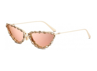 Dior MISSDIOR B1U C0F5 Gold with Golden Shadow Swarovski Crystals/Rose Gold Mirror