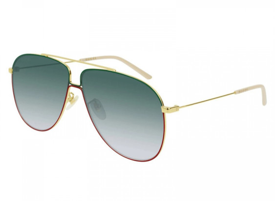 Gucci GG0440S 008 Gold/Green