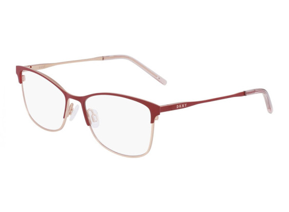 DKNY DK1028 650 Burgundy/Rose Gold 53mm
