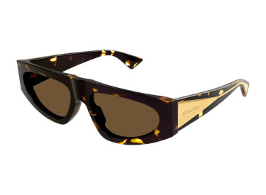 Bottega Veneta BV1277S 002 Havana/Brown