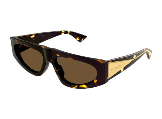 Bottega Veneta BV1277S 002 Havana/Brown