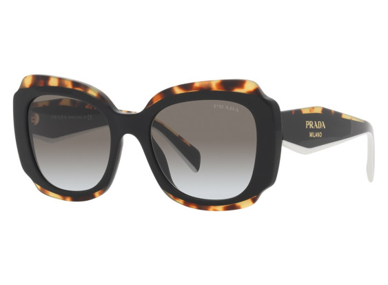 Prada PR16YSF 01M0A7 Black/Havana/Dark Grey