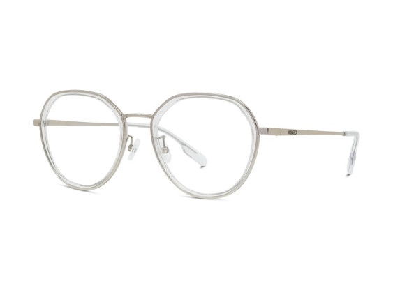 Kenzo KZ50119U 032 Titanium Gold/Transparent 53mm