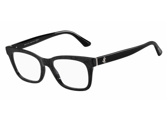 Jimmy Choo JC277 0DXF 00 Black Glitter 50mm