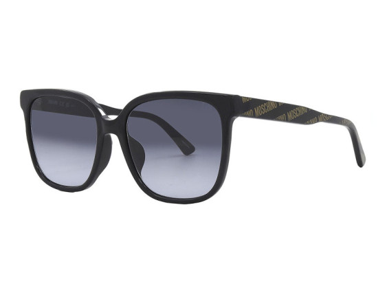 Moschino MOS134/F/S 07RM 9O Black Pattern/Dark Grey Gradient