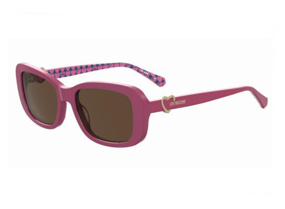Moschino Love MOL060/S 0MU1 70 Fuchsia/Brown