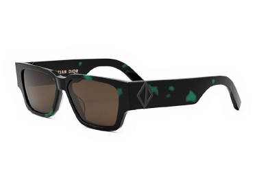 Dior CD Diamond S5I 27F0 Black Spotted Green/Brown