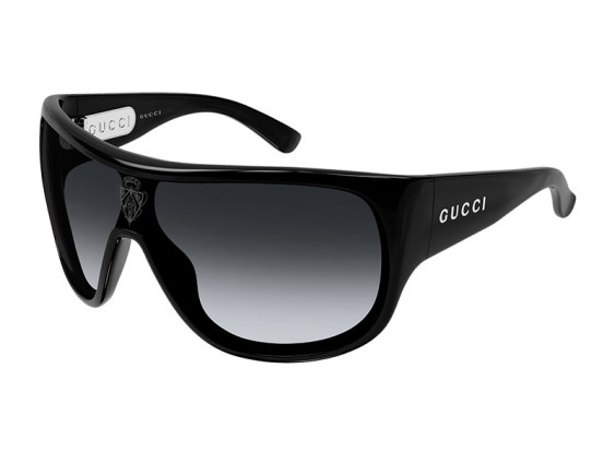 Gucci GG2168S 008 Shiny Black/Grey Gradient