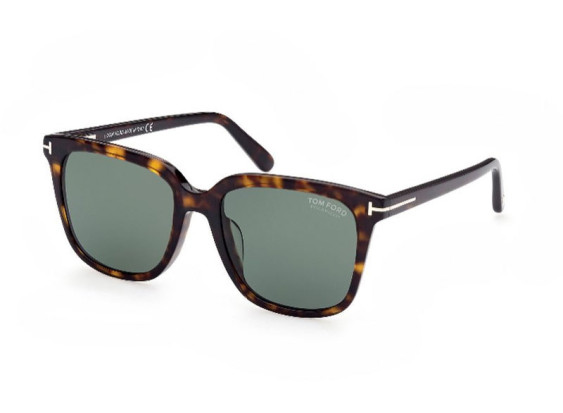 Tom Ford FT0948-D 52R Havana/Polarized Green