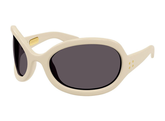 Gucci GG1381S 003 White/Dark Brown