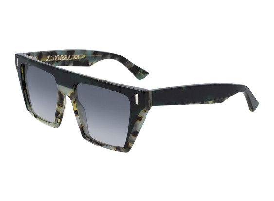 Cutler and Gross CG1352S 003 Green Havana/Grey Gradient