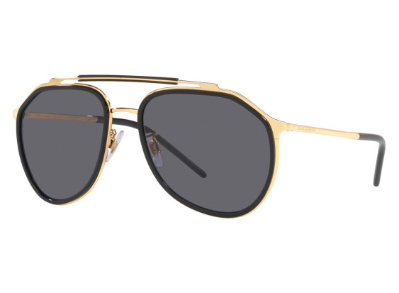 Dolce & Gabbana DG2277 02/81 Gold Black/Grey Polarized
