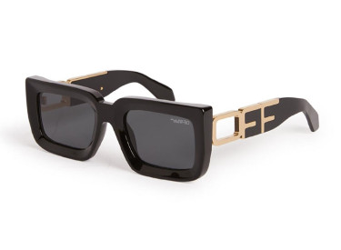 Off-White OERI081 AF BOSTON 1007 Shiny Black/Gold/Grey