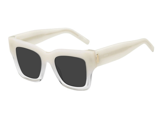 Hugo Boss BOSS 1386/S 05XB IR Ivory Shaded Crystal/Grey