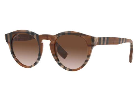 Burberry BE4359 396713 Check Brown/Brown Gradient