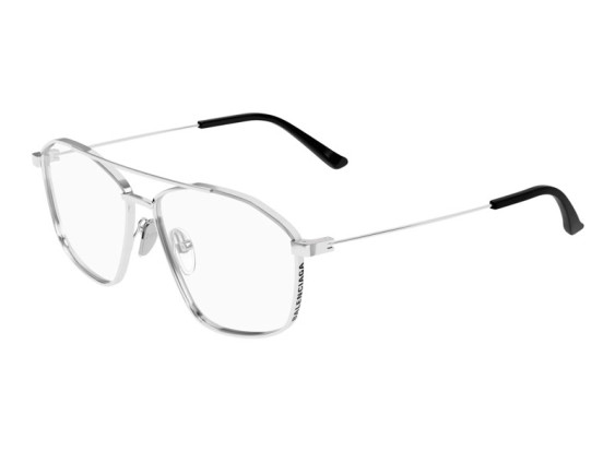 Balenciaga BB0199O 003 Silver 58mm