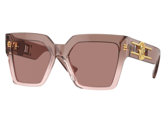 Versace VE4458 543573 Brown Transparent/Light Brown