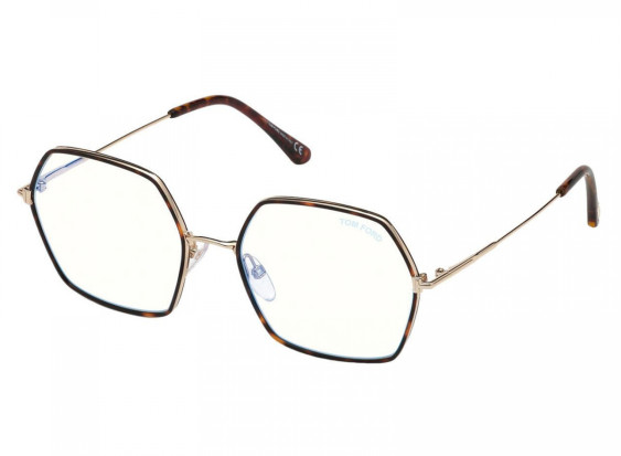 Tom Ford FT5615-B 052 Havana/Gold