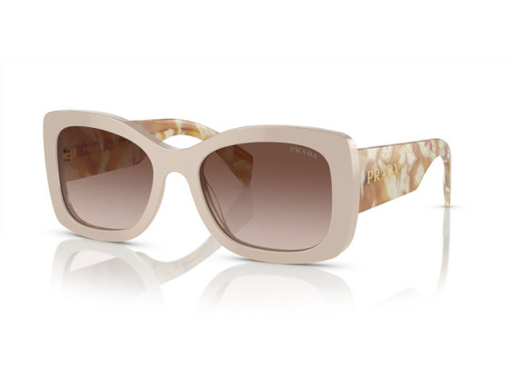 Prada PRA08S 11O6S1 Desert Brown/Brown Gradient