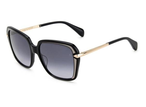 Rag & Bone RNB1059/G/S 0807 9O Black/Gold/Grey Gradient