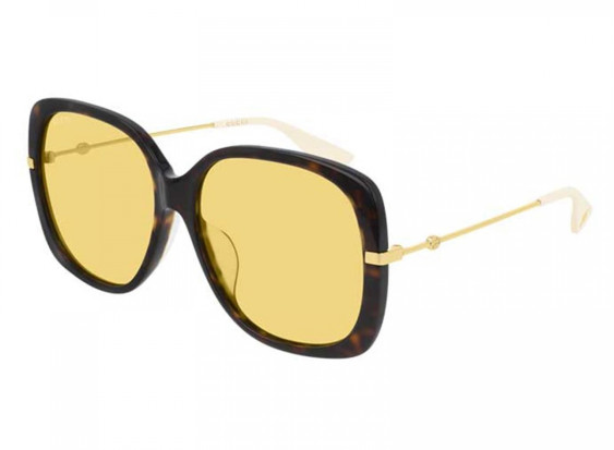 Gucci GG0511SA 005 Dark Havana/Yellow