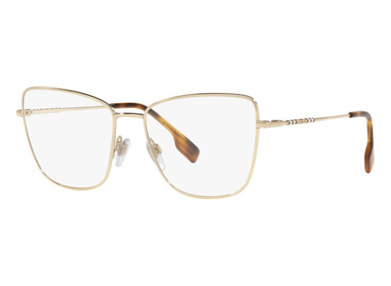 Burberry BE1367 1109 Light Gold/Havana 55mm