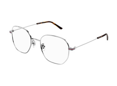 Gucci GG1125OA 003 Shiny Silver 53mm