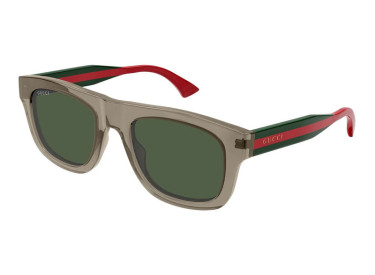 Gucci GG1991S 003 Shiny Transparent Brown/Green