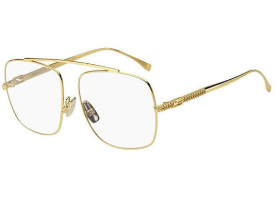 Fendi FF0445 00100 Yellow Gold