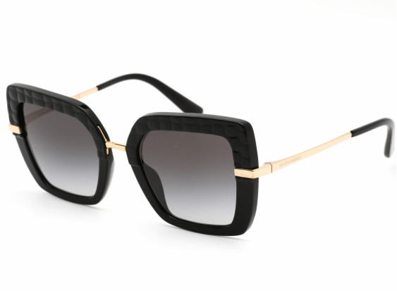 Dolce & Gabbana DG4373F 32888G Black Cocco / Light Grey Gradient Black