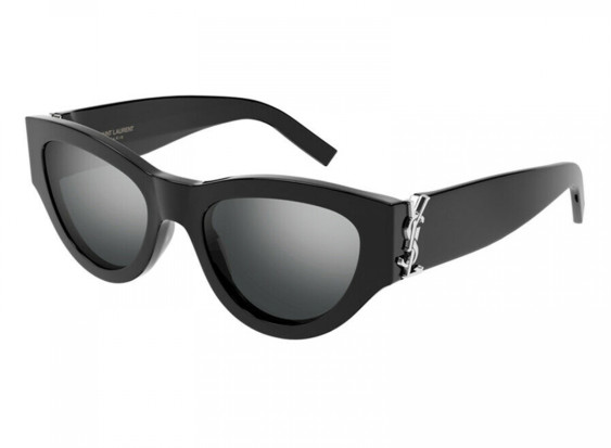 Saint Laurent SLM94 002 Black/Silver